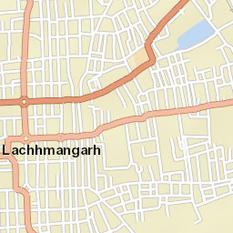 Lachhmangarh Sikar Street Map