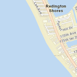 Redington Shores Florida Street Map