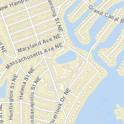 Shore Acres Florida Street Map