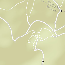 Namche Bazar Street Map