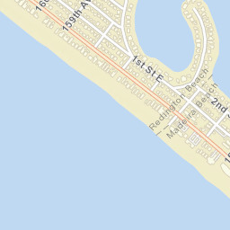 Redington Beach Florida Street Map