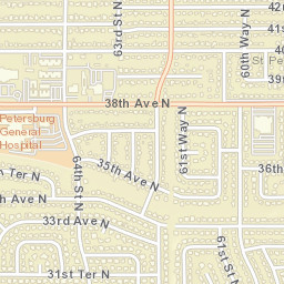 3100-3144 64th Street North, St. Petersburg Street Map