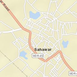 Sahawar Street Map