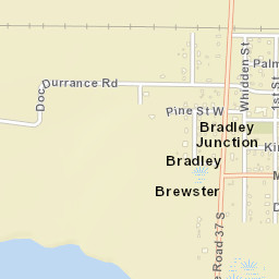 Bradley Junction Florida Street Map