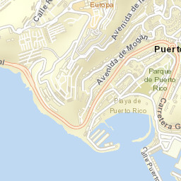 Puerto Rico Street Map
