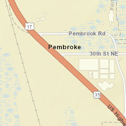 Pembroke Florida Street Map