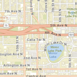 St. Petersburg, Florida Street Map
