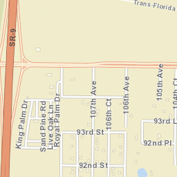 Brookside Florida Street Map