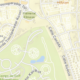 Playa del Ingles Street Map