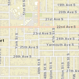 Gulfport Florida Street Map
