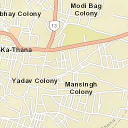 Neem ka Thana Street Map