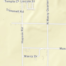 Maxcy Quarters Florida Street Map