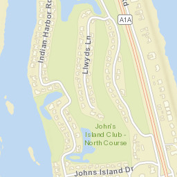Indian River Shores Florida Street Map