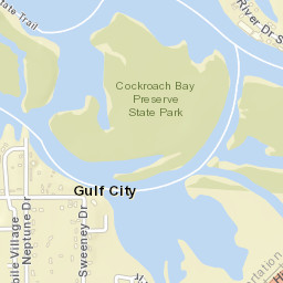 Gulf City Florida Street Map