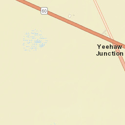 Yeehaw Junction Florida Street Map