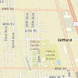 Gifford Florida Street Map