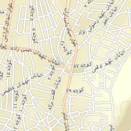 Gerash Street Map