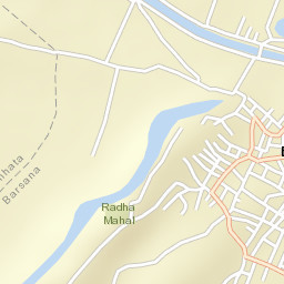 Barsana Street Map