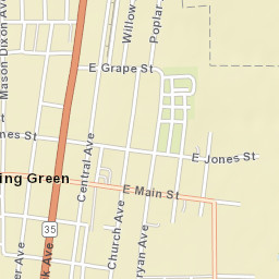 Bowling Green Florida Street Map