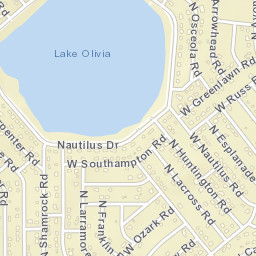 Avon Park Lakes Florida Street Map