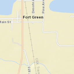 Fort Green Florida Street Map