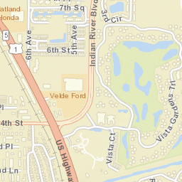 Nevins Florida Street Map
