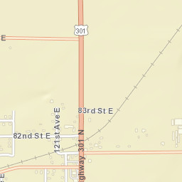 Parrish Florida Street Map