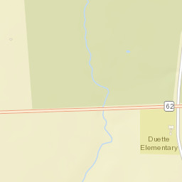 Duette Florida Street Map