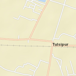 Tulsipur Street Map