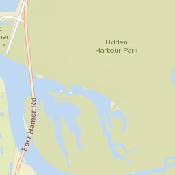 Fort Hamer Florida Street Map