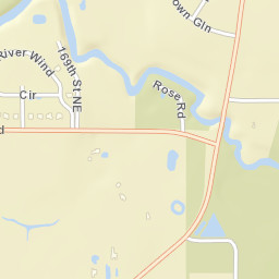 Rye Florida Street Map