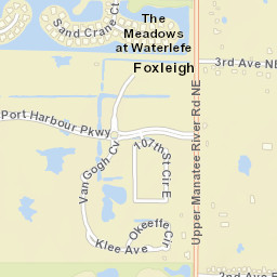 Foxleigh Florida Street Map