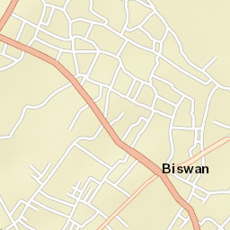 Biswan Street Map