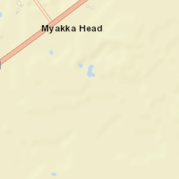 Myakka Head Florida Street Map