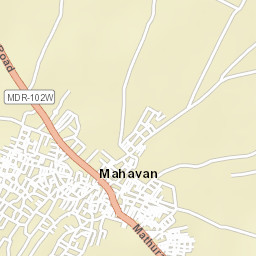 Mahaban Street Map