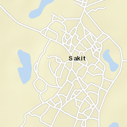 Sakit Street Map