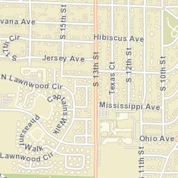 Glidden Park Florida Street Map