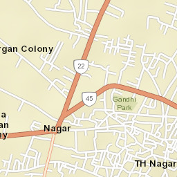 Nagar Street Map