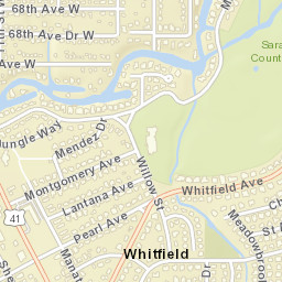 Whitfield Florida Street Map