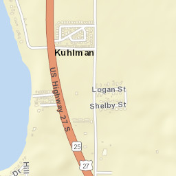 Kuhlman Florida Street Map