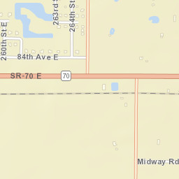 Verna Florida Street Map