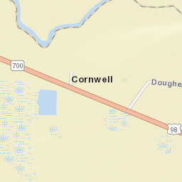 Cornwell Florida Street Map