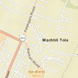 Fatehgarh Street Map
