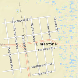 Limestone Florida Street Map