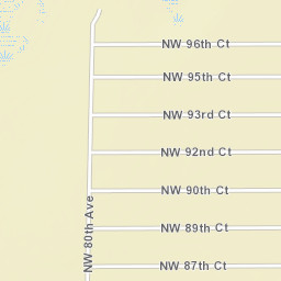 Dixie Ranch Acres Florida Street Map