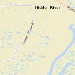 Hidden River Florida Street Map