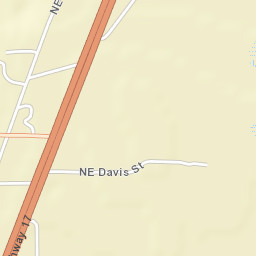 Brownville Florida Street Map