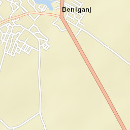 Beniganj Street Map