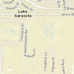 Lake Sarasota Florida Street Map