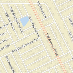 Port Saint Lucie Florida Street Map